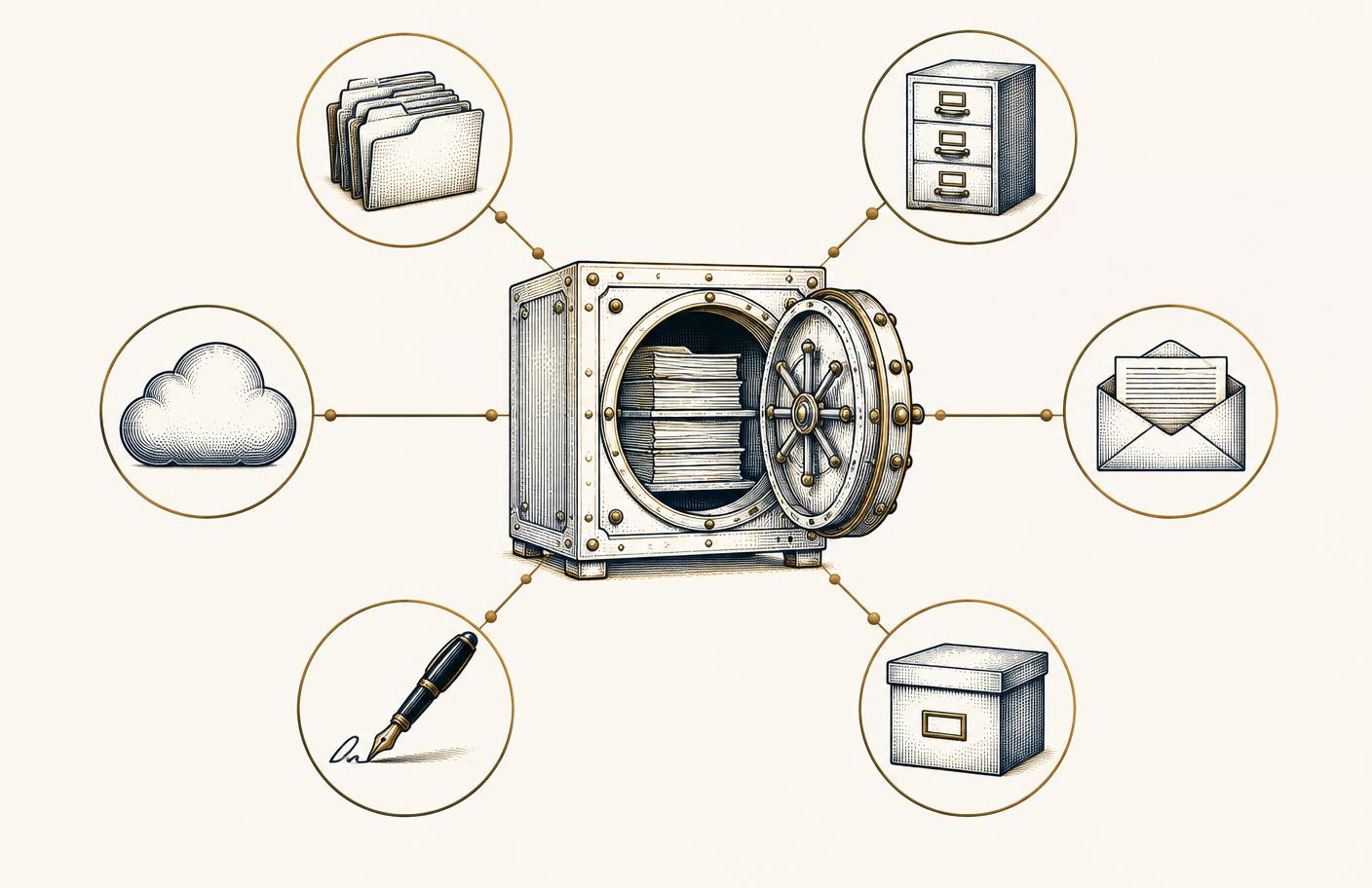 Firm document repositories